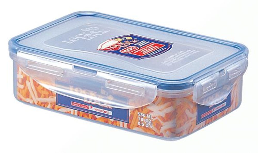 Levně LOCKNLOCK DÓZA NA POTRAVINY LOCK 18,1X12,8X5,2CM 550ML PLAST