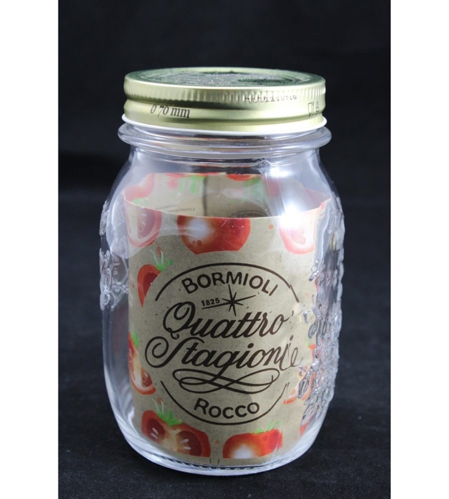 Levně sklen.zavař. 500ml QUATTRO ST. d 9,2x13,6cm, sklo