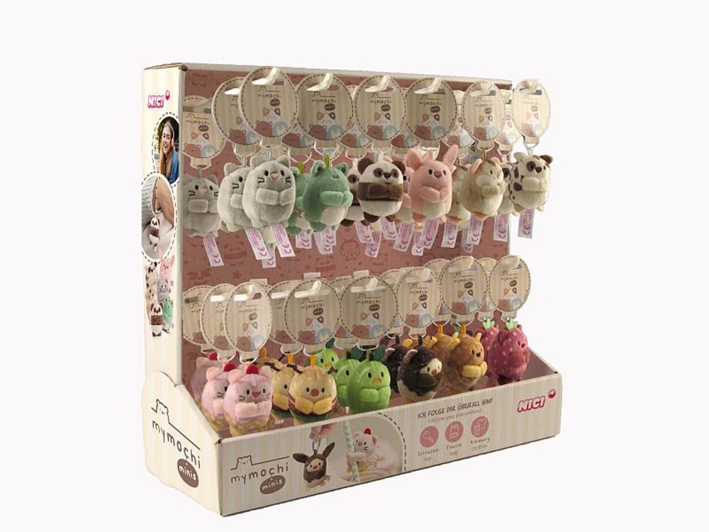 Levně NICI DISPLAY přívěšky MyMochi minis Series 2, 5cm, 36 ks á 12 assort, plný