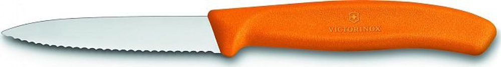 Levně nůž 8cm kuch.VLNKA, ORANŽ, VICTORINOX