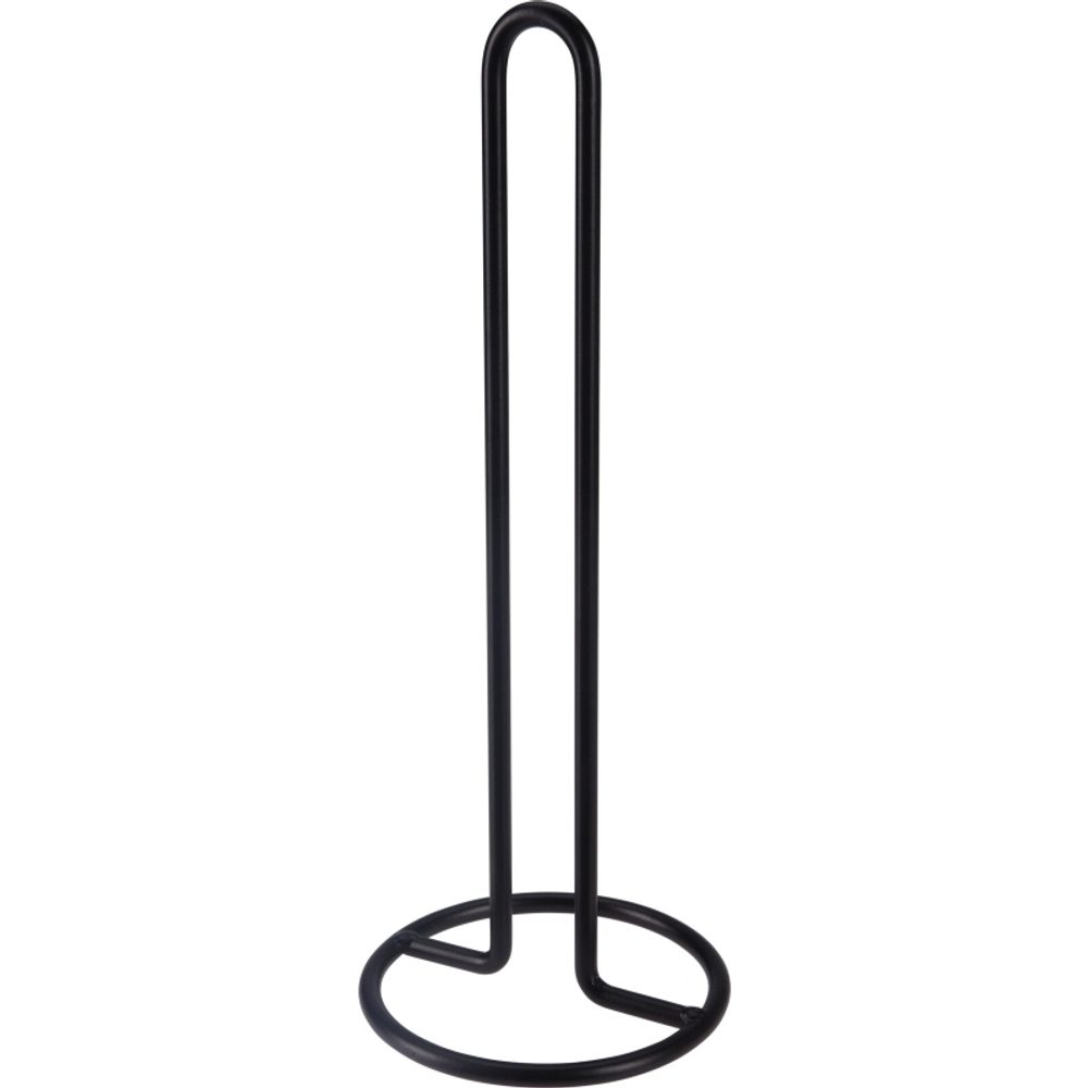 Levně EXCELLENT HOUSEWARE Držák na papírové utěrky kov černá KO-CY5656630