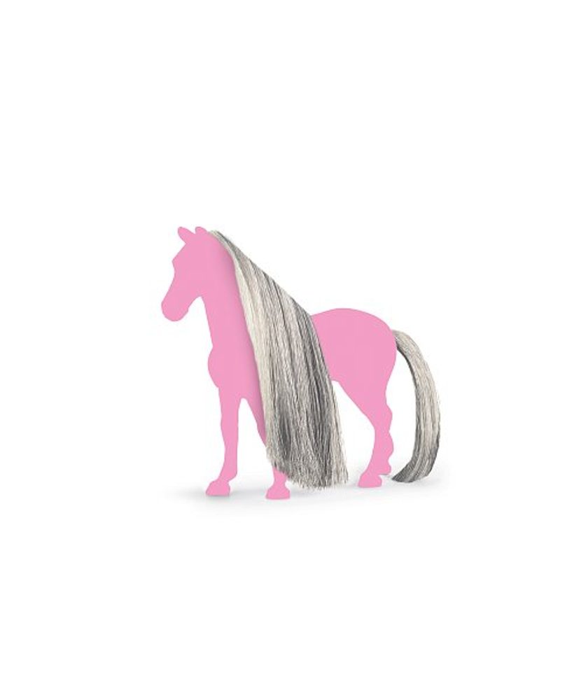 Levně SCHLEICH Šedé doplňky na ocas a hřívu