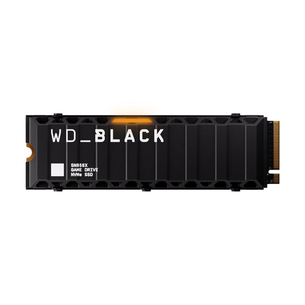 Levně WD_BLACK SN850X NVMe SSD Gaming Storage with Heatsink 4 TB