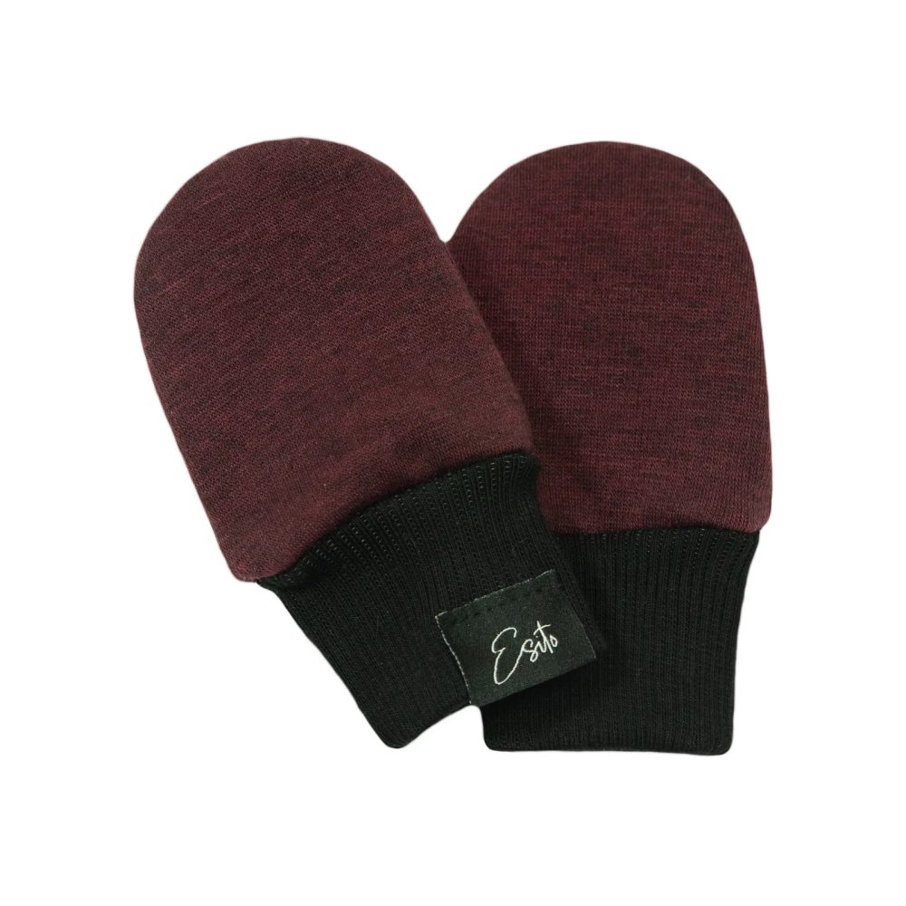 Levně ESITO Dětské rukavice zateplené Warmkeeper ZOE Garnet - vínová - 68 vínová