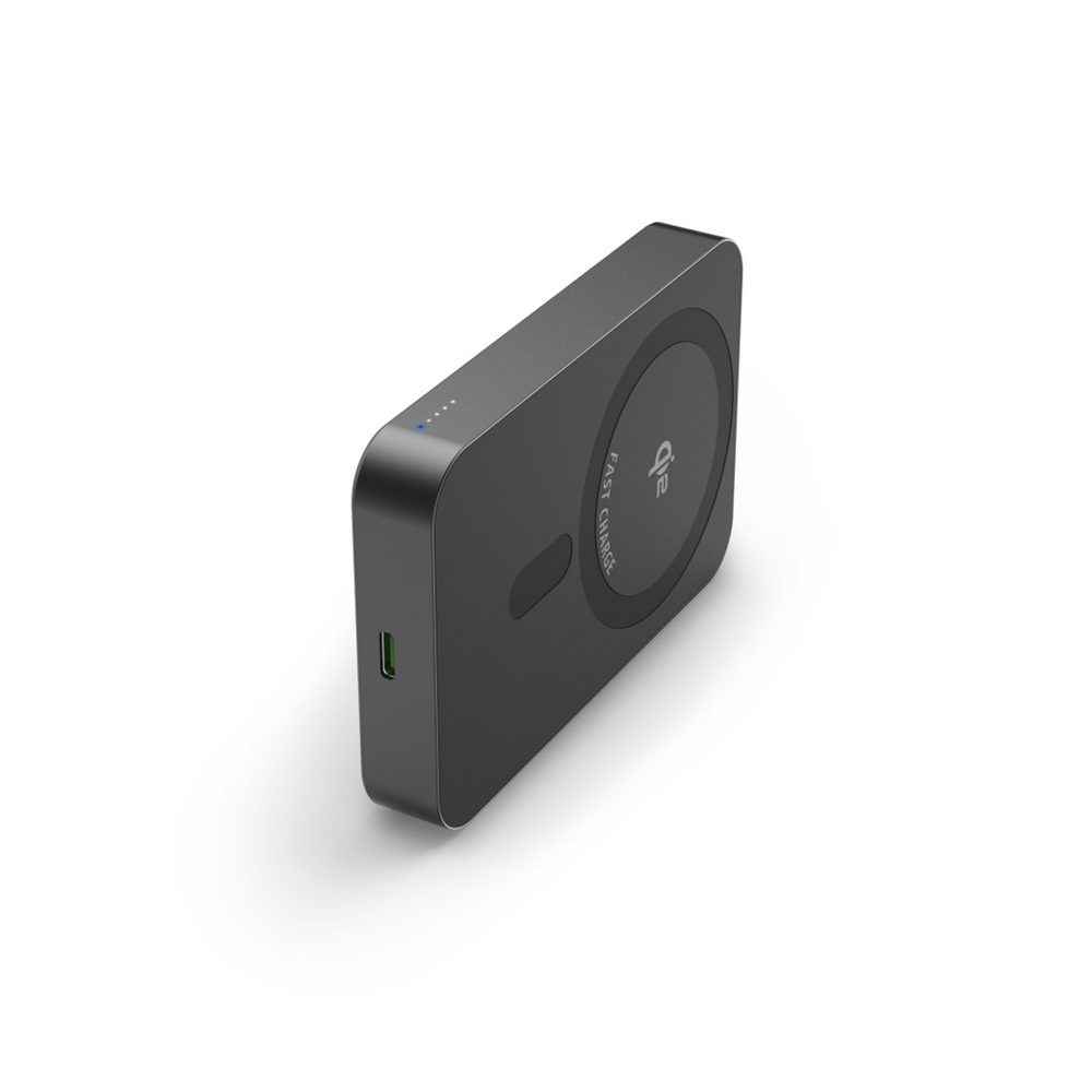 Levně Hama bezdrátová powerbanka Qi2, 10000 mAh, indukční nabíjení, USB-C Power Delivery