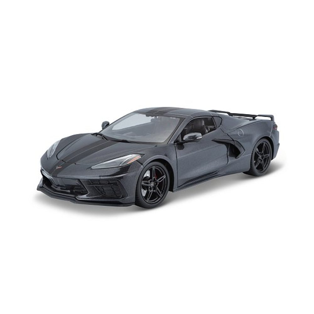 Levně Maisto - 2020 Chevrolet® Corvette® Stingray, šedá, 1:18