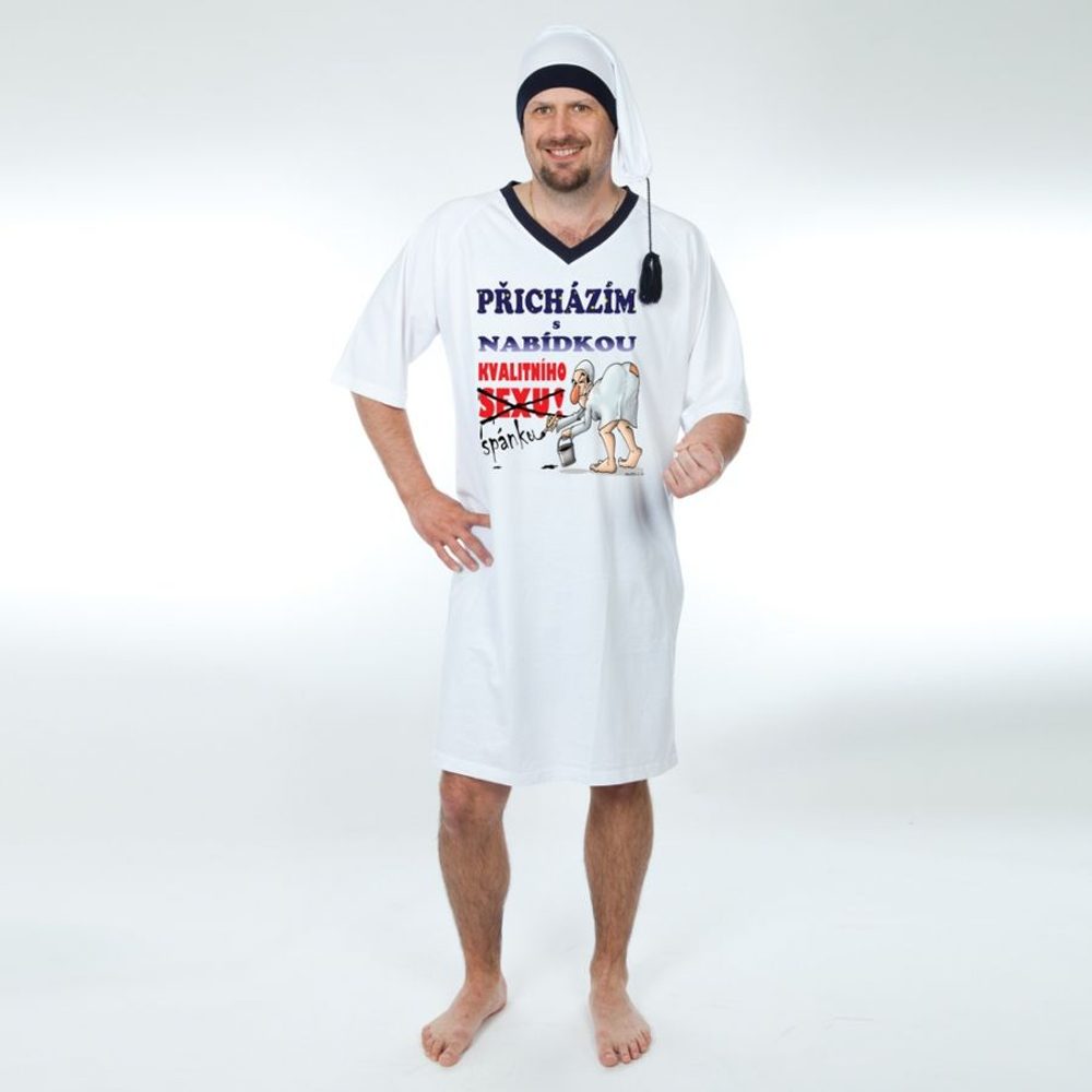 Noční košile - Přicházím s nabídkou - XL