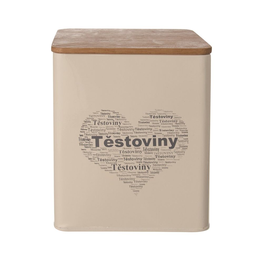 Levně Dóza Těstoviny SRDCE 14x14x16,5 cm