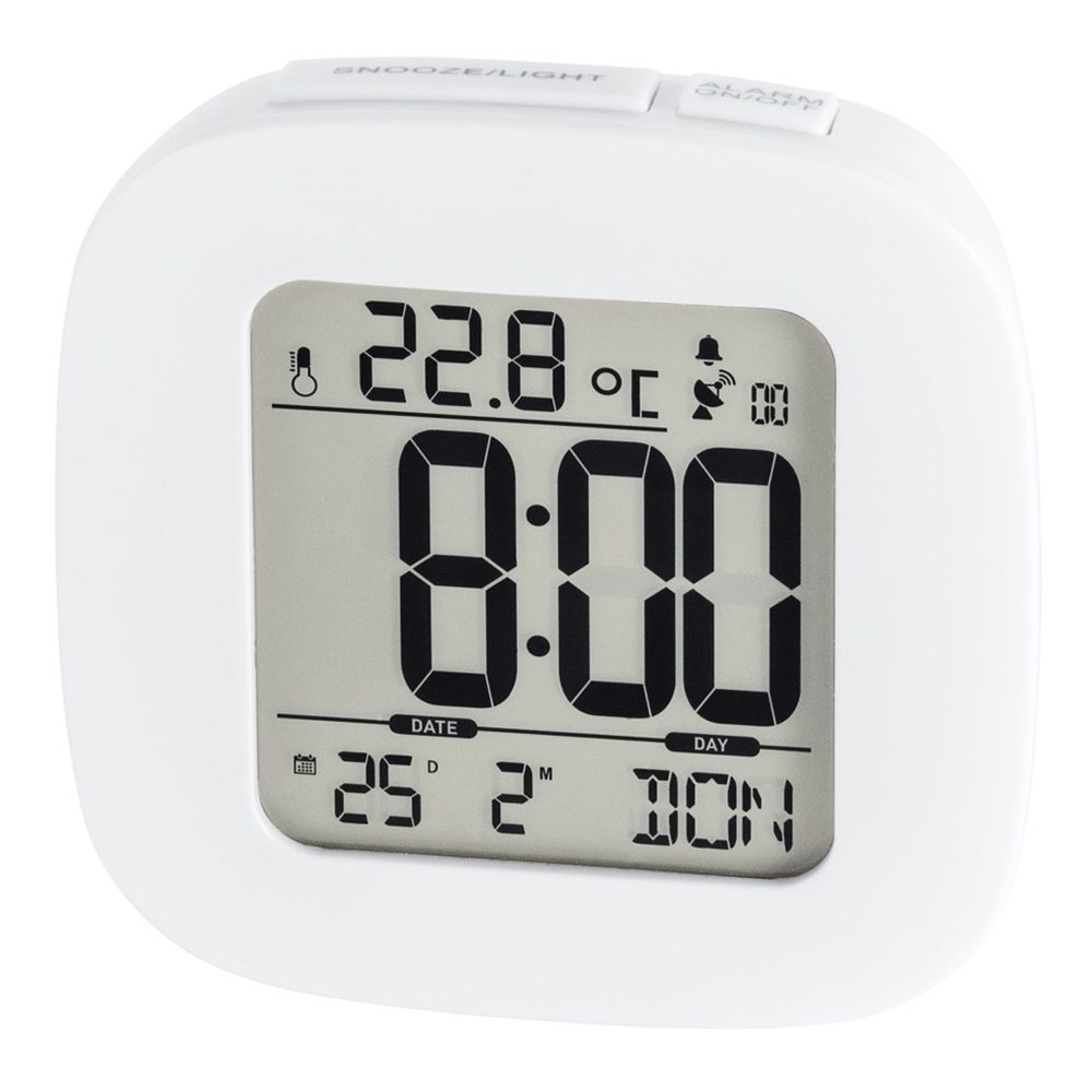 Levně Hama RC 45 Radio Alarm Clock, white