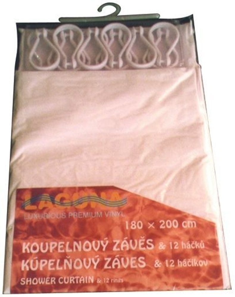 Levně závěs 180x200cm PEVA jednob.,koupel.