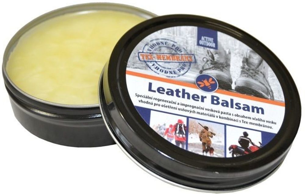 Leather balsam na kůži pro hladké materiály Siga, 100g