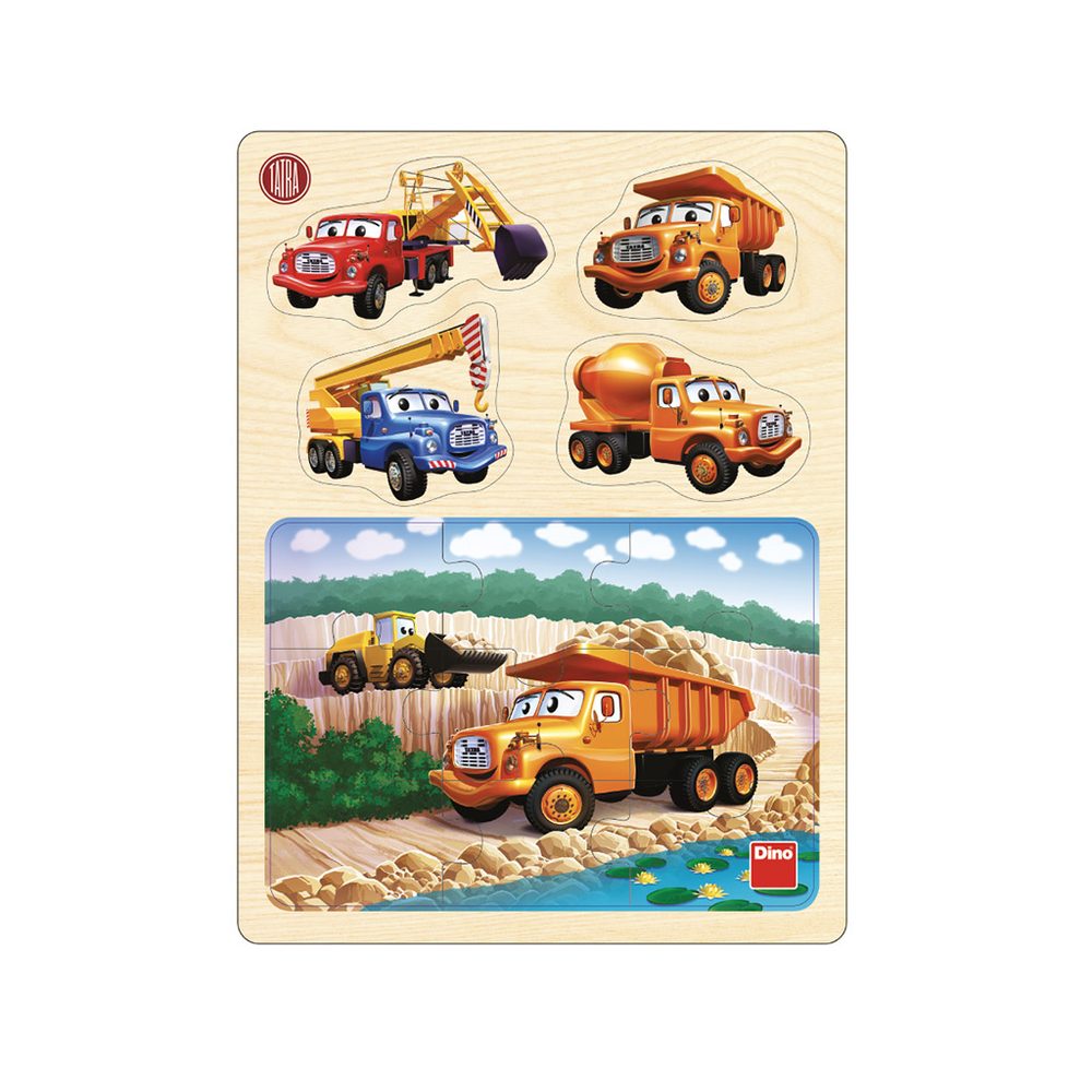 Levně Tatra v lomu dřev. Puzzle