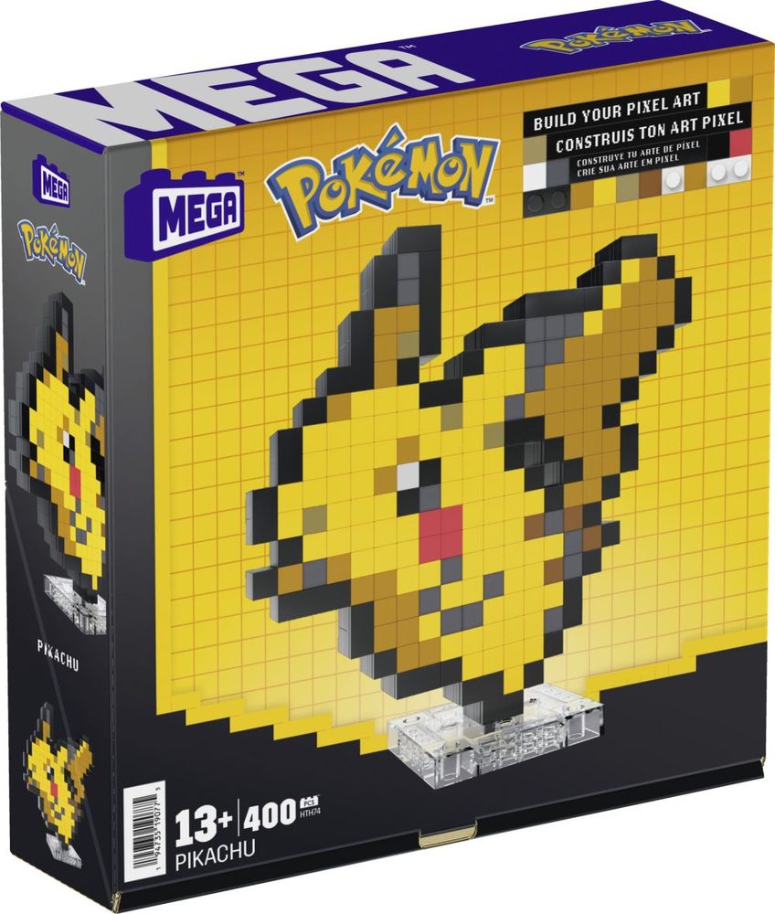 MEGA POKÉMON PIXEL ART - PIKACHU (obrázek 4)