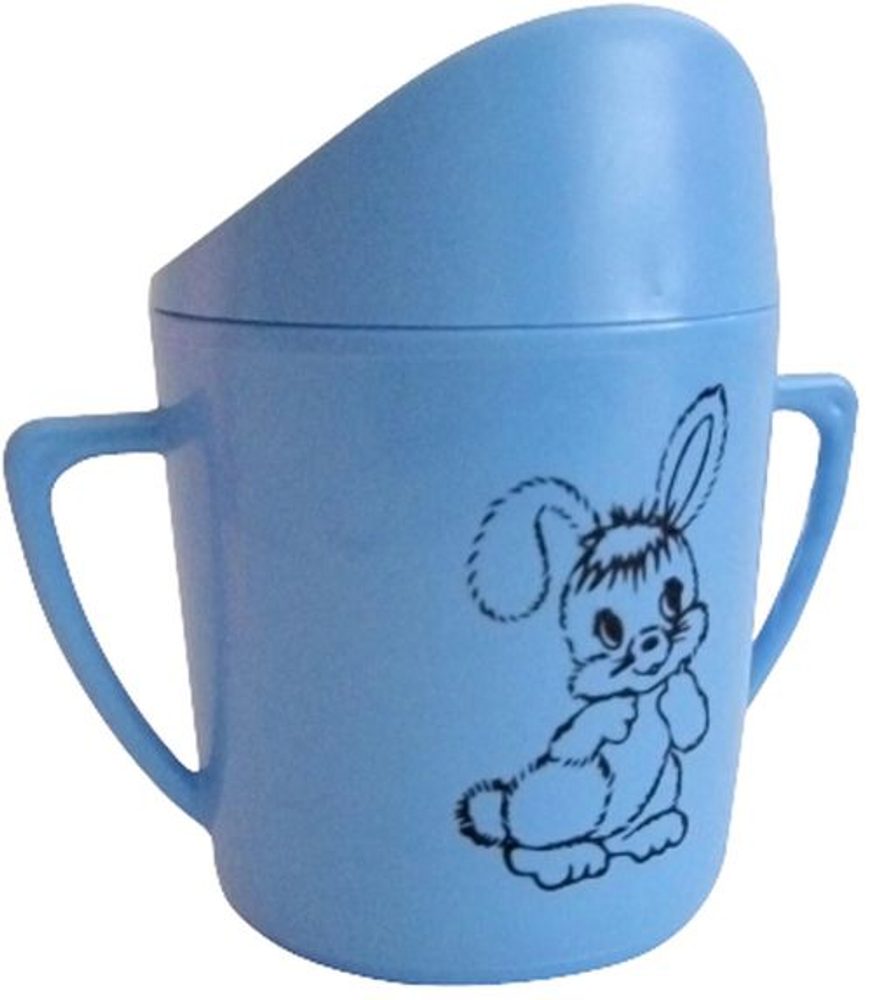 Levně hrníček 0,23l kojen. MOD.+jednob.potisk, pítko, plast