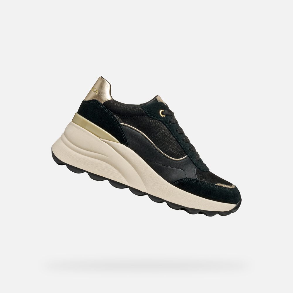 Černé dámské tenisky Geox Spherica EC13 - 41