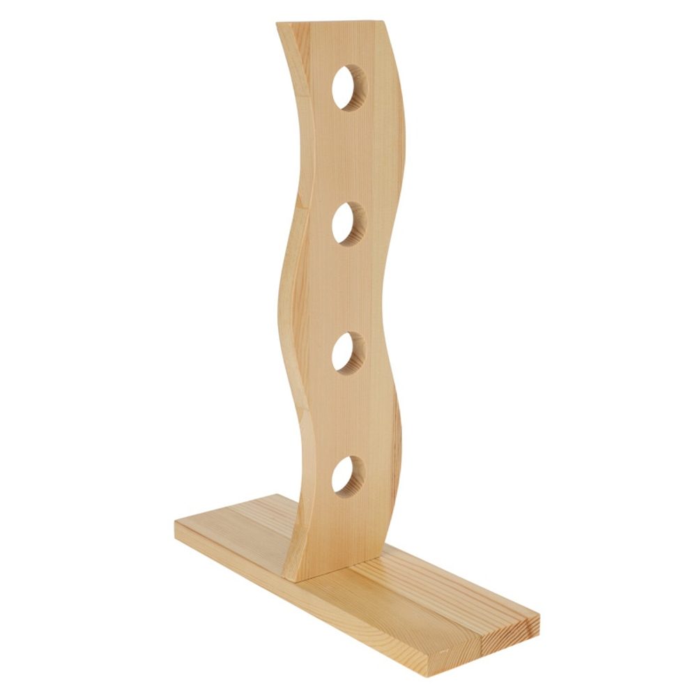 Levně EXCELLENT HOUSEWARE Stojan na víno 4 lahve KO-NB1920070