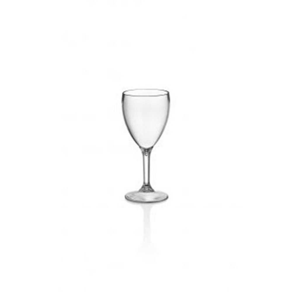 Levně sklen. 100ml, 6ks, VÍNO, 2díl., d65mm, krystal.plast