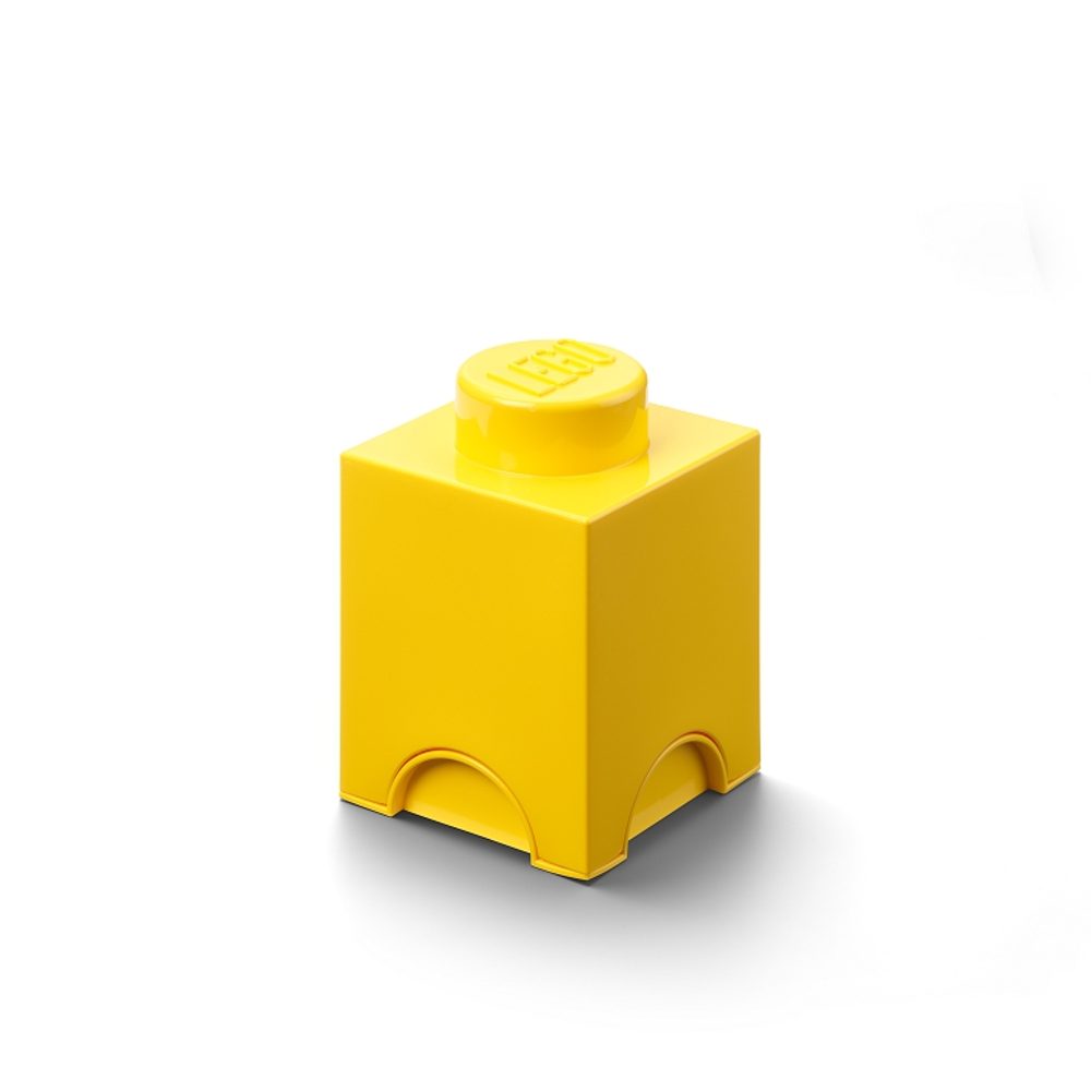 Levně LEGO úložný box 1 - žlutá