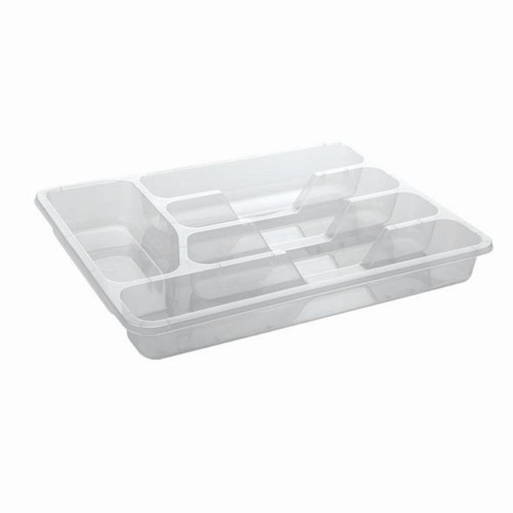 Levně příborník 34x27cm, 5přihrád., plný, transp.plast