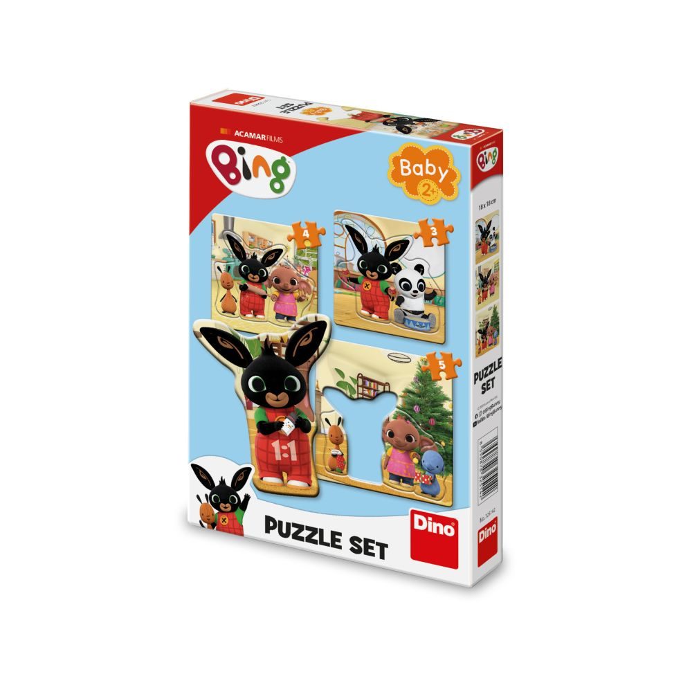 Levně BING A KAMARÁDI 3-5 baby Puzzle set