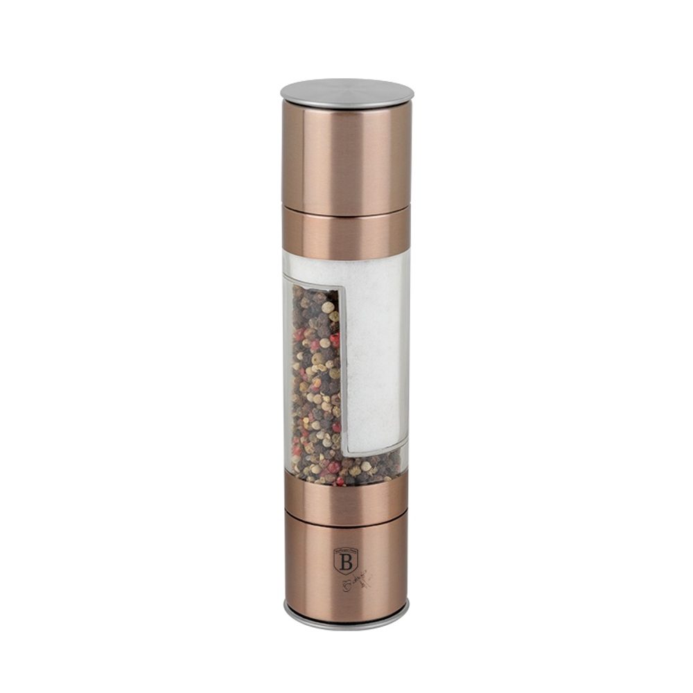 Levně BERLINGERHAUS Mlýnek na pepř a sůl Rosegold Metallic Line BH-8552