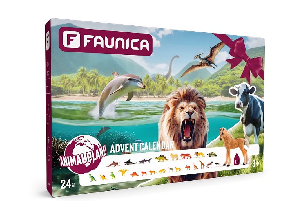 Levně FAUNICA Adventní kalendář, Planeta zvířat