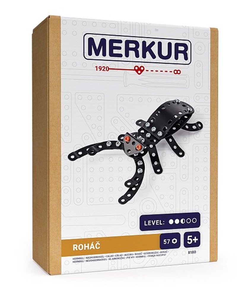 MERKUR - Stavebnice Merkur - Broučci - Roháč