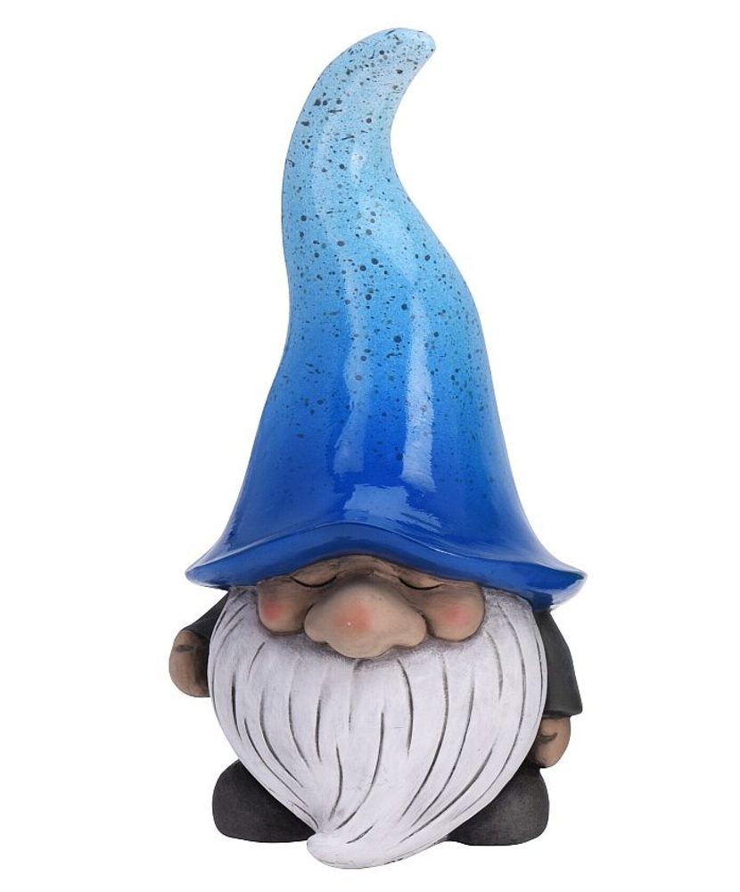 Levně PROGARDEN Zahradní trpaslík dekorace 32,5 cm modrá KO-252213030modr