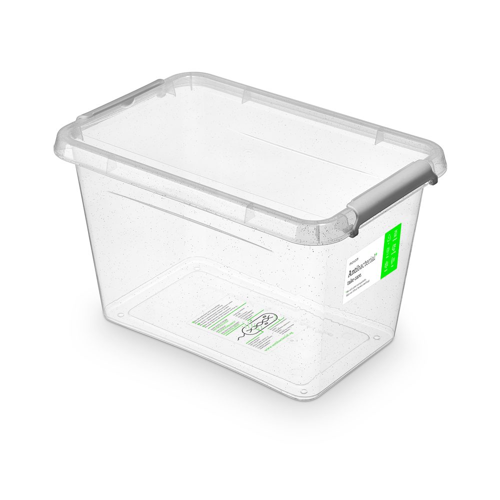 Levně antibakter.box 6,5 l 29x20x18cm,transp.plast