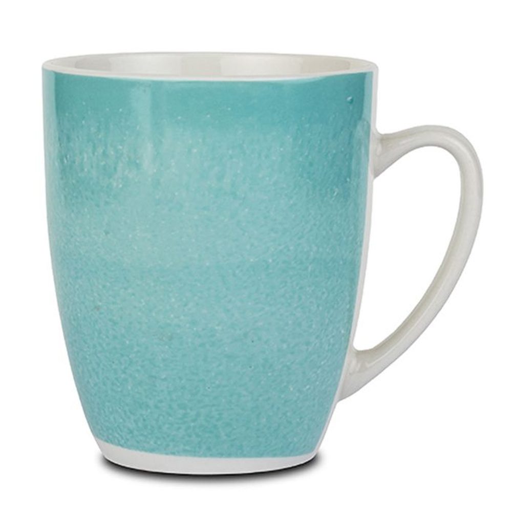 Levně hrnek 380ml sv.tyrkys, ALEXANDRA, porcelán