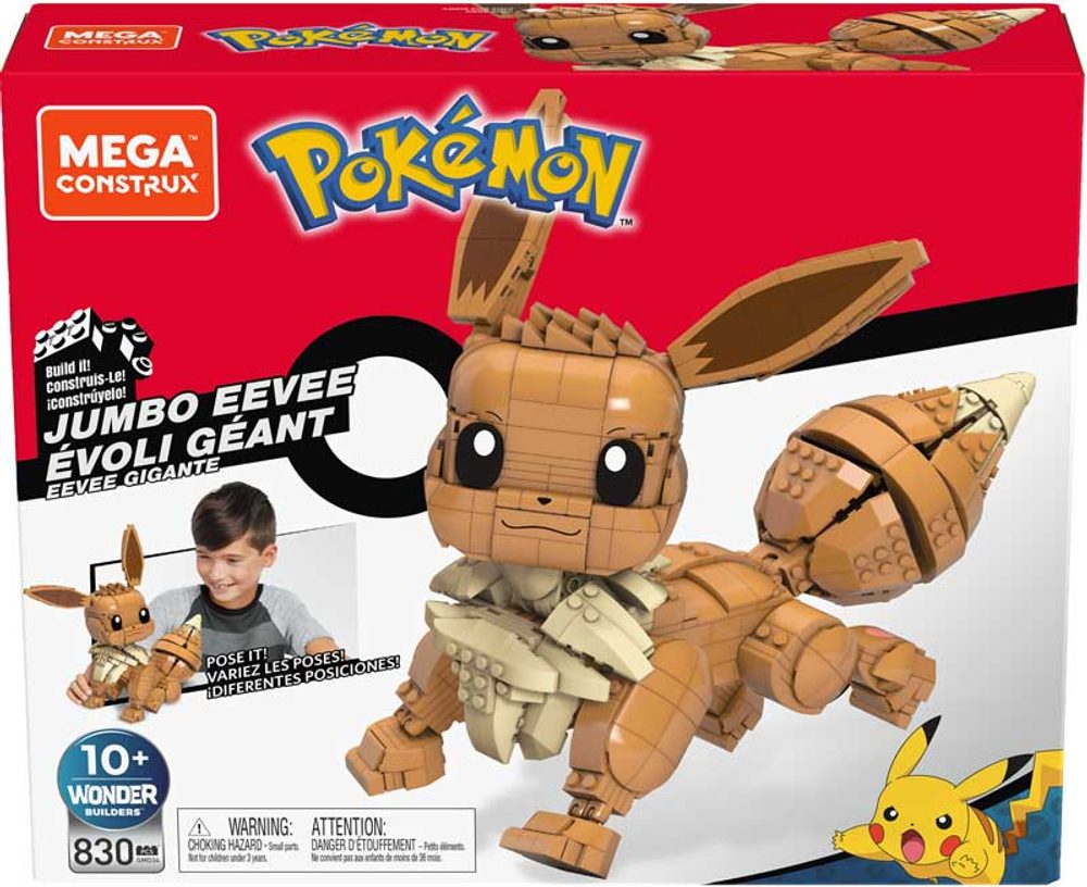 Levně MEGA CONSTRUX POKÉMON JUMBO EEVEE