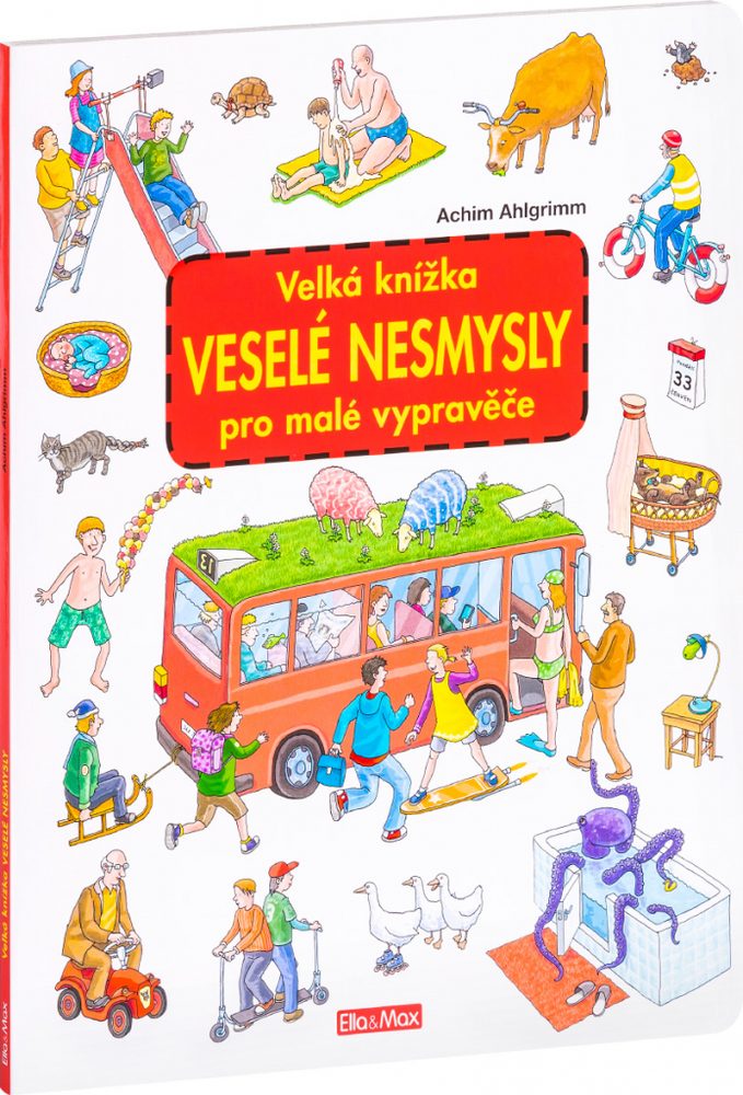 Presco Group Velká knížka VESELÉ NESMYSLY pro malé vypravěče