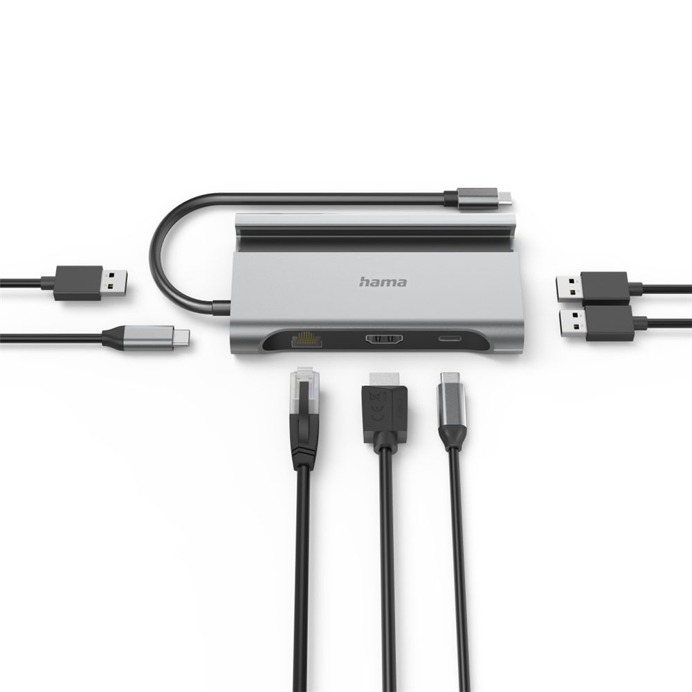 Hama USB-C hub Connect2Mobile V2, multiport, 7 portů (obrázek 3)