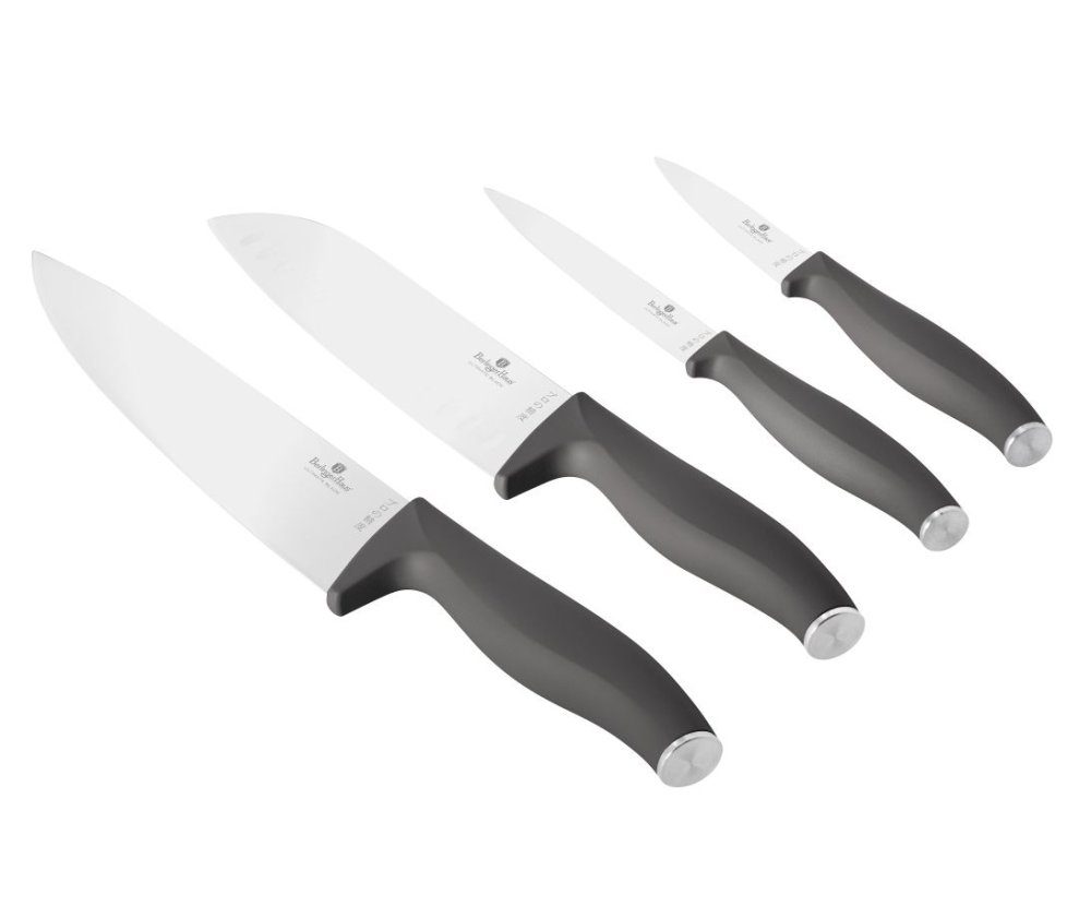 Levně BERLINGERHAUS Sada nožů nerez 4 ks Antracit Collection BH-2954
