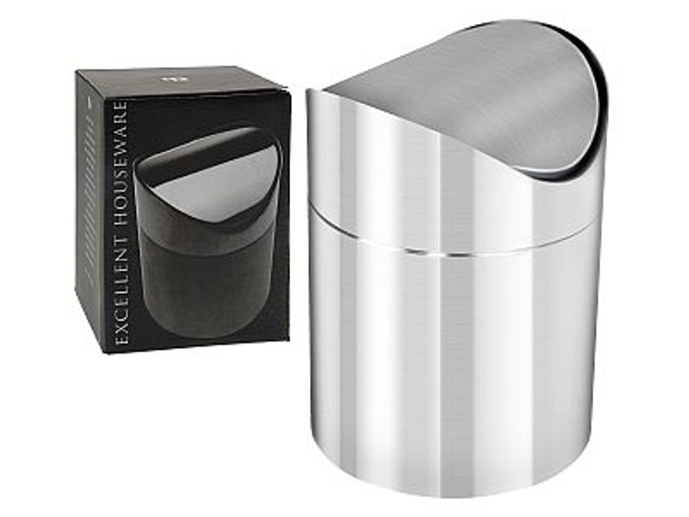 Levně koš odp. 1,0l MINI NR v.17cm, d12cm, stolní