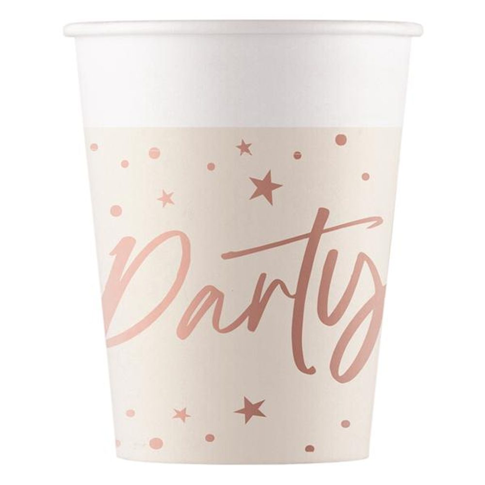 Levně PROCOS KELÍMKY PAPÍROVÉ PARTY 8 KS, 200 ML