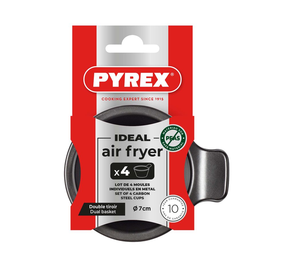 Pyrex FORMA NA MUFFINY 4KS 7CM DO HORKOVZDUŠNÉ TROUBY