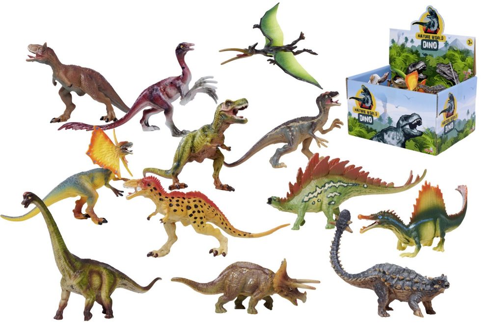 Levně Figurka dinosaura 15-17 cm, 12 druhů, DP24