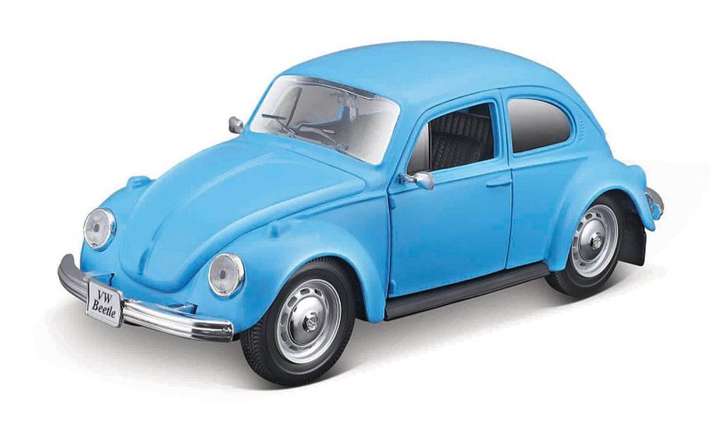 Levně Maisto - Volkswagen Beetle, světle modrá, 1:24