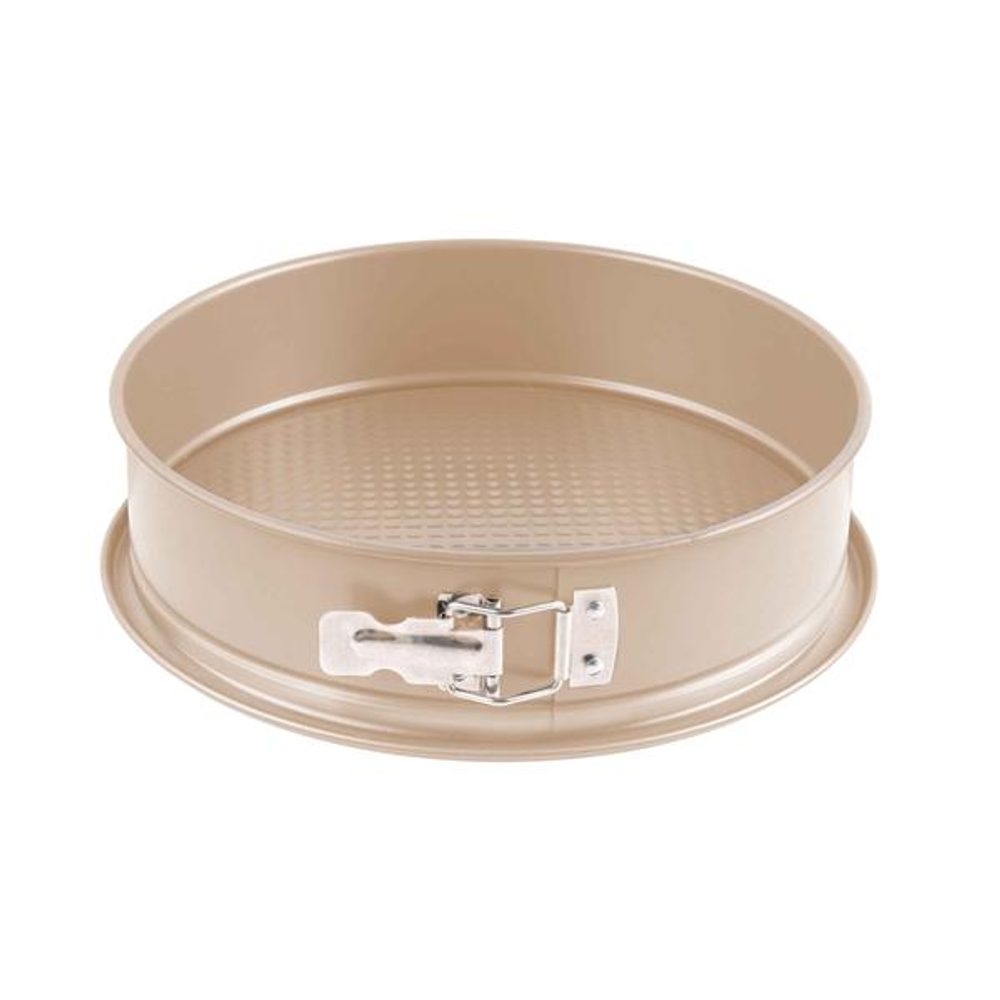 KITCHISIMO FORMA NA DORT KITCHISIMO 24CM ZLATÁ UHLÍKOVÁ OCEL