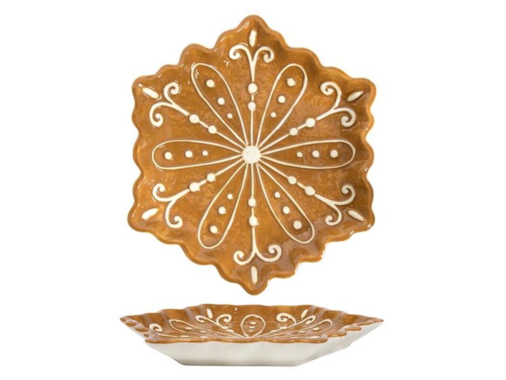 Levně HIT TALÍŘ VÁNOČNÍ DESIGN 22,5X22,5CM