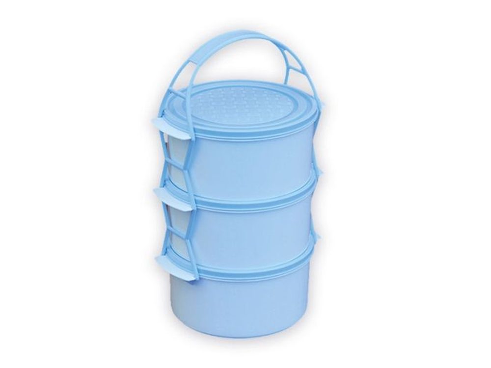 Levně jídlonosič 3D (3x1,0l) BALENÝ ve fólii
