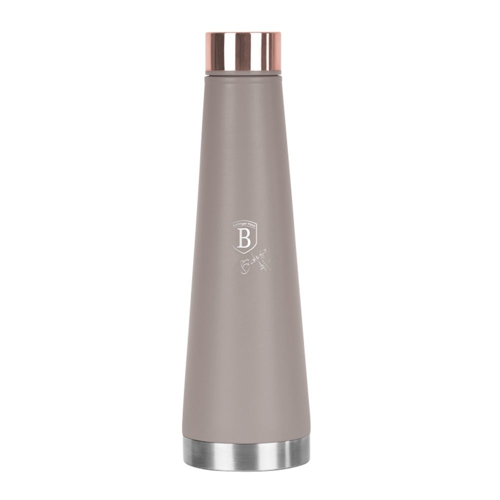 Levně BERLINGERHAUS Termoska lahev nerez 0,4 l Taupe Collection BH-8747