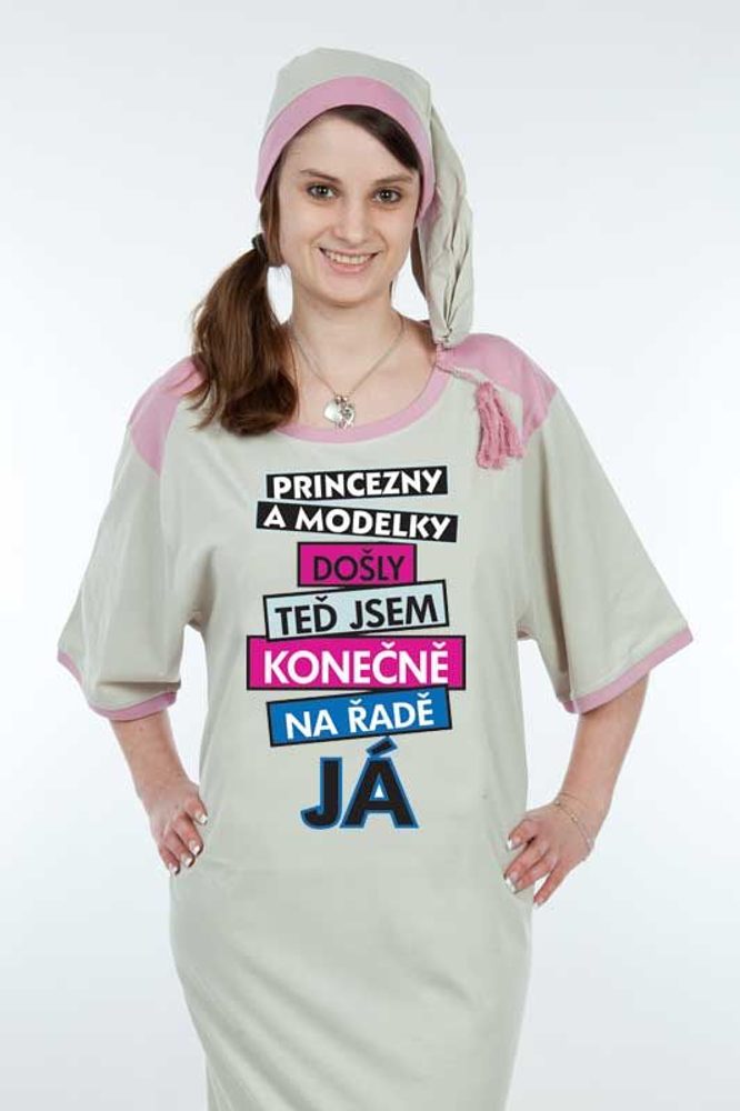 Levně Noční košile - Princezny a modelky - 3XL
