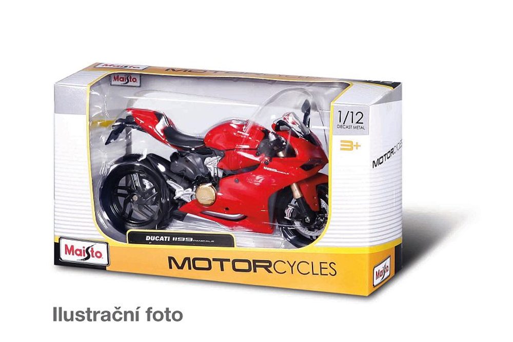 Levně Maisto M. Motorcycles, assort, window box, 1:12