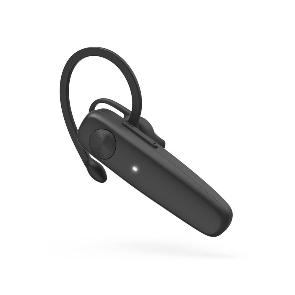 Levně Hama MyVoice Essential, Bluetooth headset mono, pro 2 zařízení, hlasový asistent (Siri, Google)