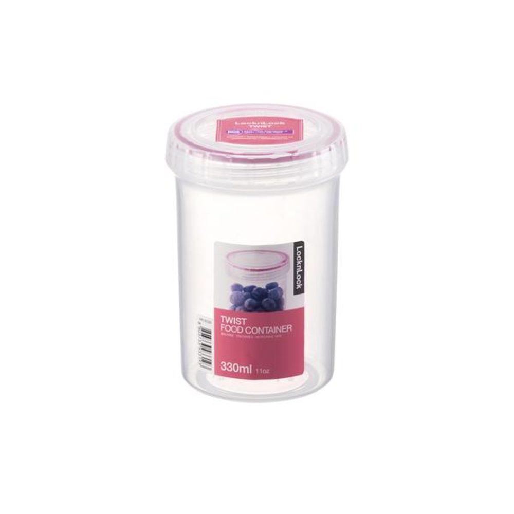 LOCKNLOCK DÓZA NA POTRAVINY L&L TWIST KULATÁ 330ML