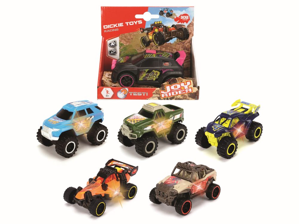 Dickie Joy Rider, 6 druhů