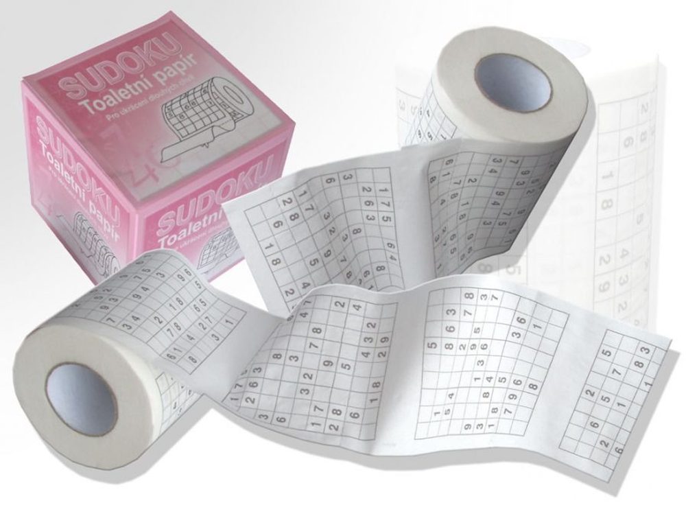 Levně Toaletní papír-Sudoku
