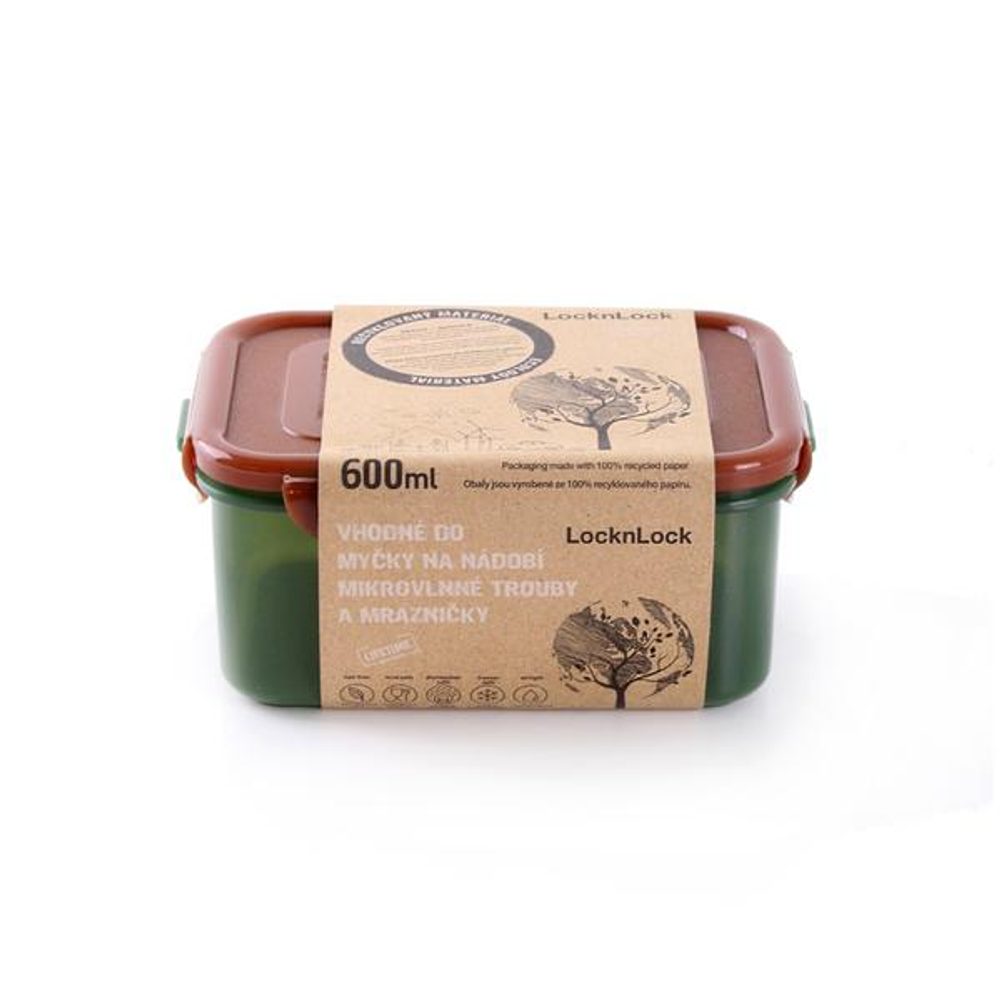 Levně LOCKNLOCK DÓZA NA POTRAVINY LOCK 600ML,15,5X11X7CM ECO